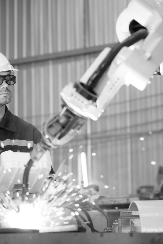 brazo robotizado para canchas de padel